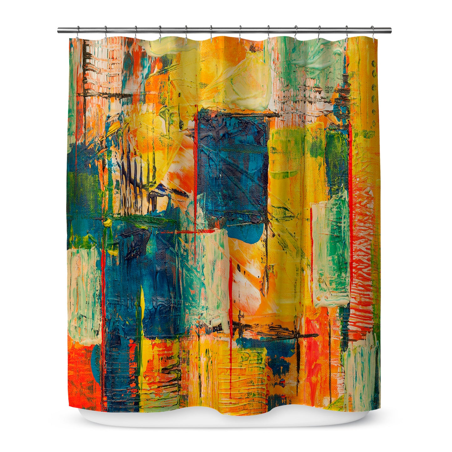 Brillo Shower Curtain