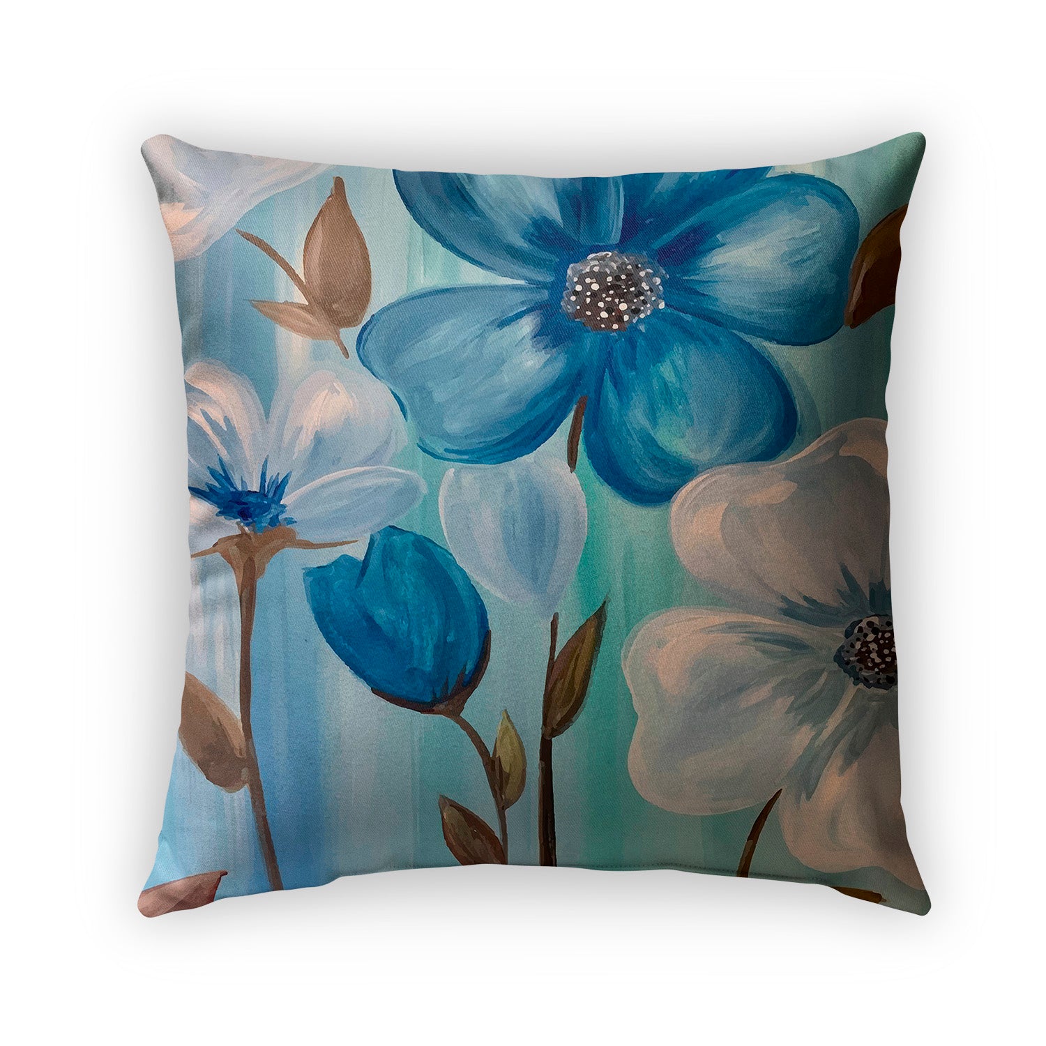 Blue Flowers Comforter Set