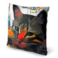 Abstract Cat Comforter Set