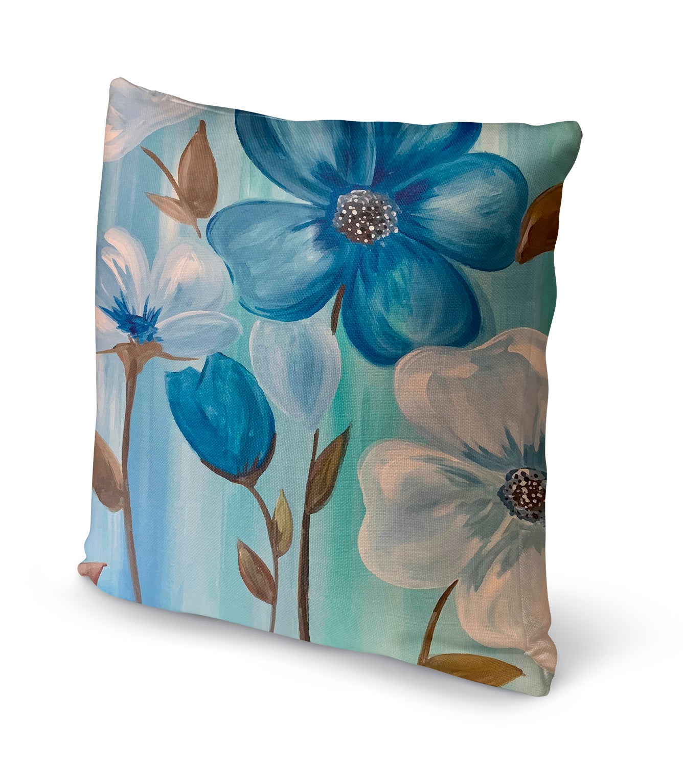 Blue Flowers Comforter Set