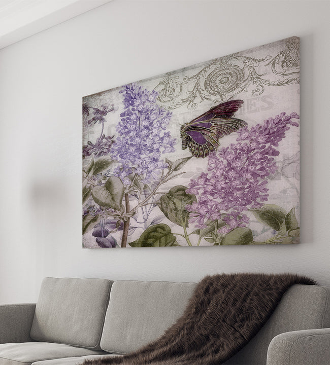 Flossflower Canvas Art