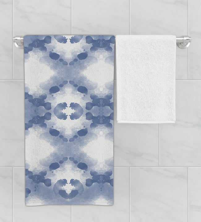 Blue Shibori Towel