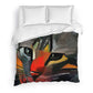Abstract Cat Duvet Cover Set