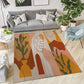 Abstract Desert Low Pile Area Rug