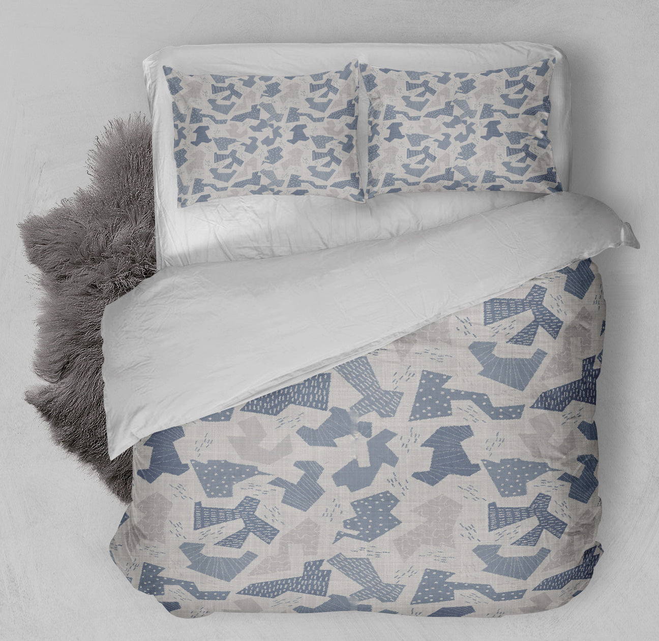 Aqua Comforter Set