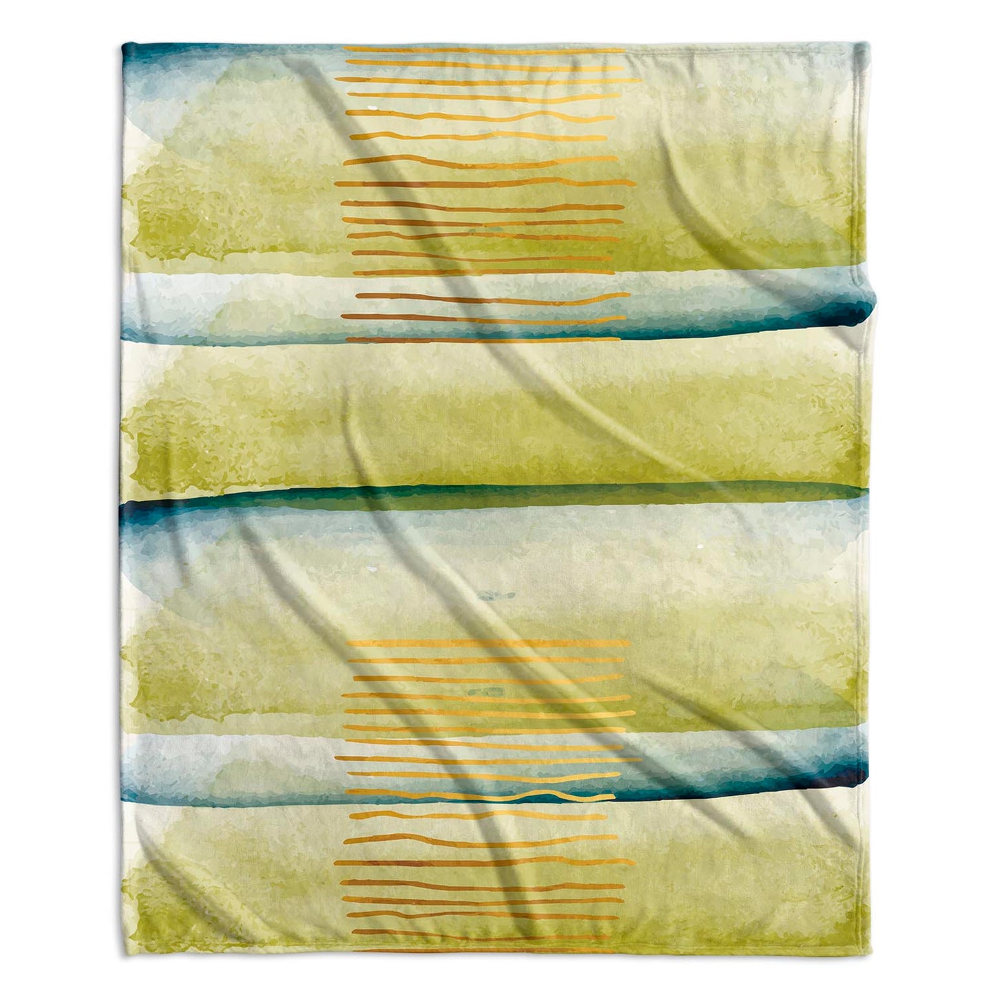 Green Haze Velvet Blanket