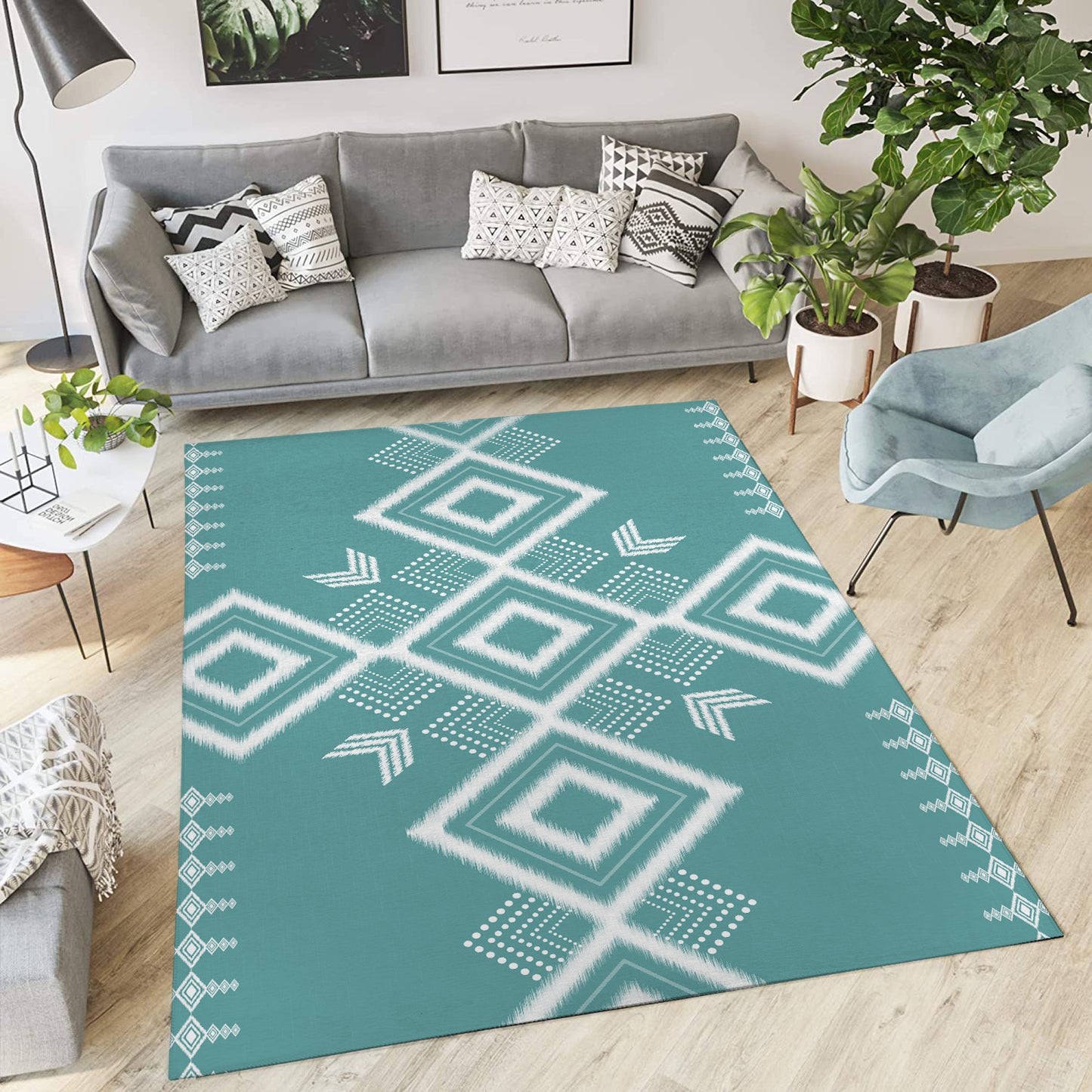 Lightning Low Pile Area Rug