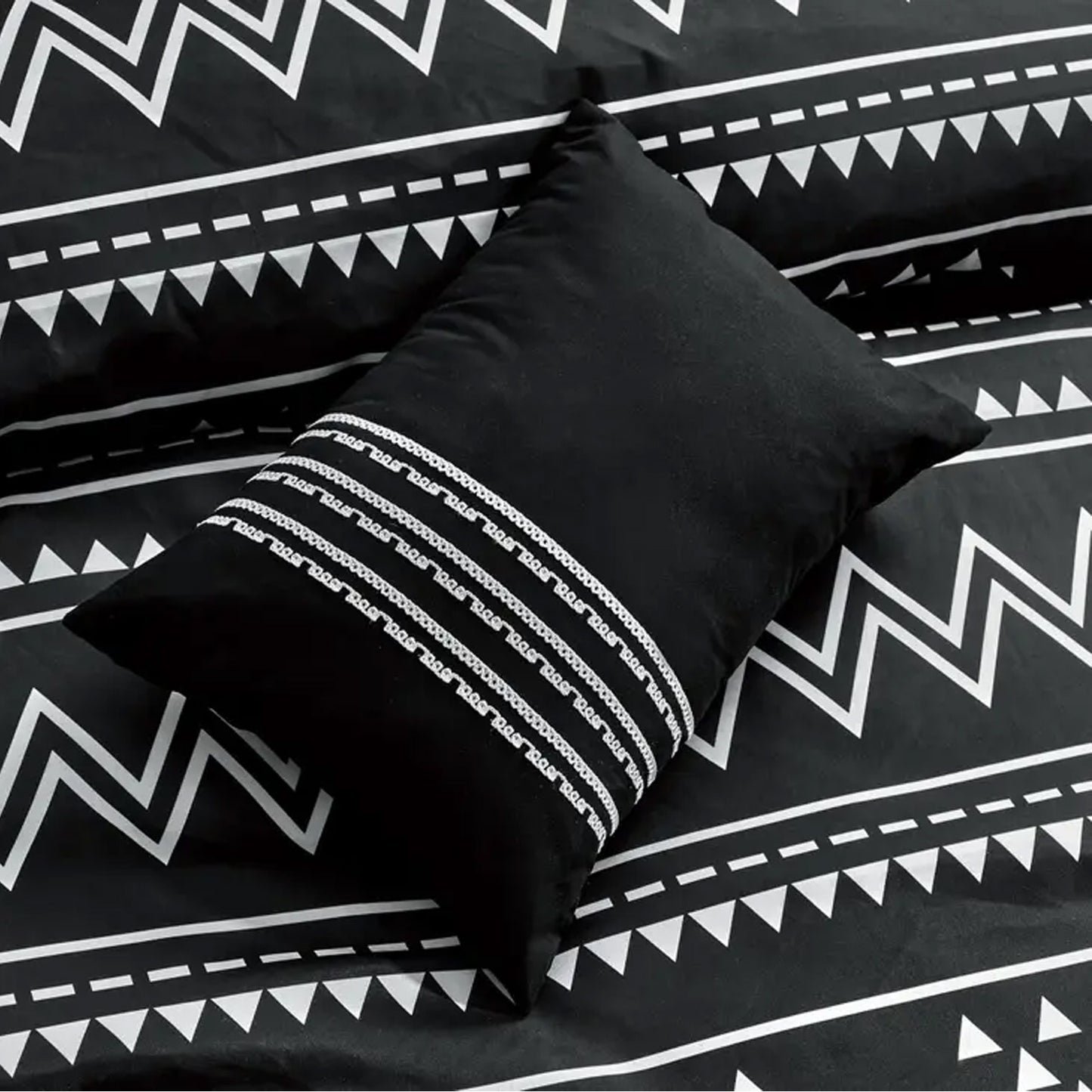 Bohemian Aztec Navajo Comforter - 6 Piece Set