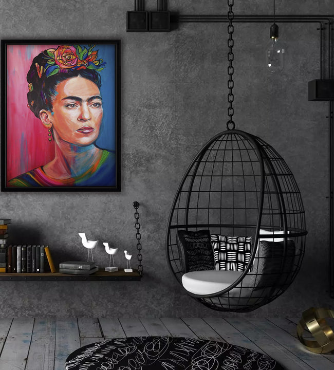 Frida Framed Canvas