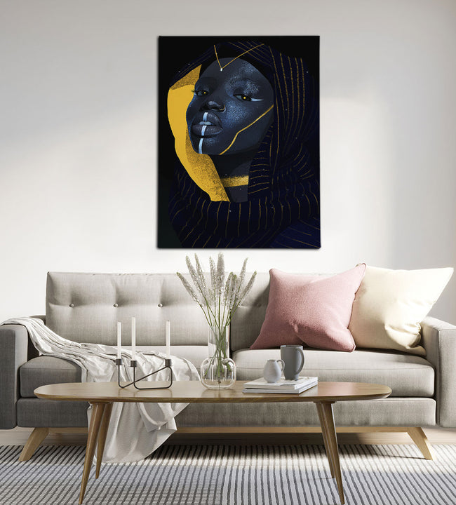 Ebony Canvas Art