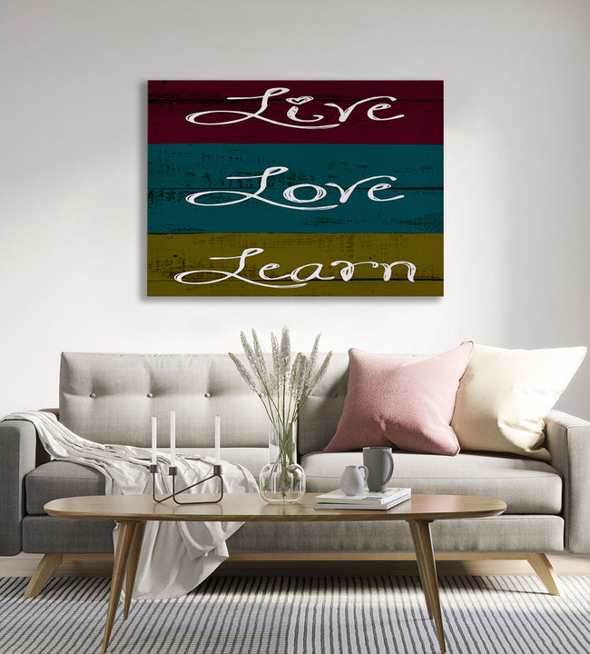 The 3 Ls Canvas Art