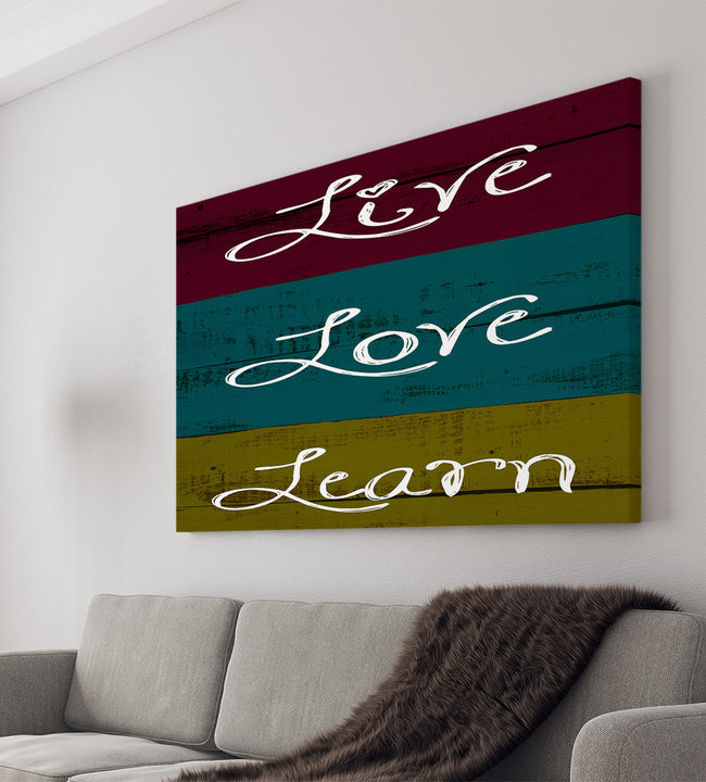 The 3 Ls Canvas Art