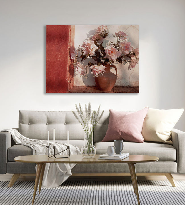 Vase of flowers Canvas Art