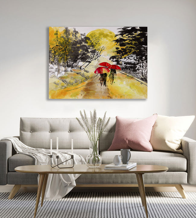 Walking Canvas Art