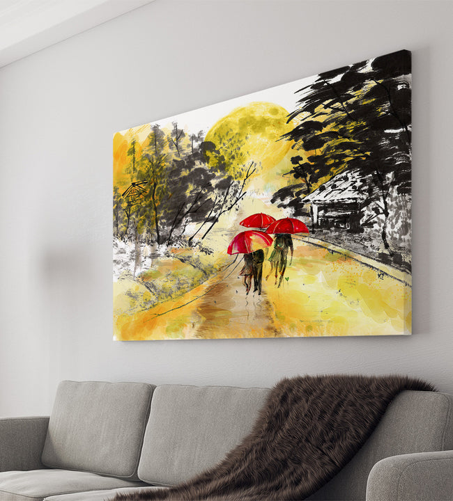 Walking Canvas Art