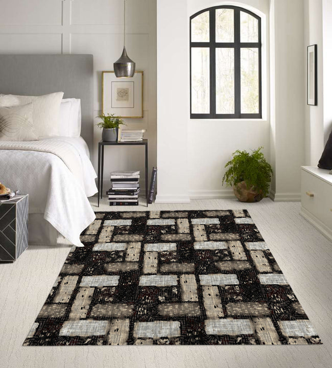 Basher Low Pile Area Rug