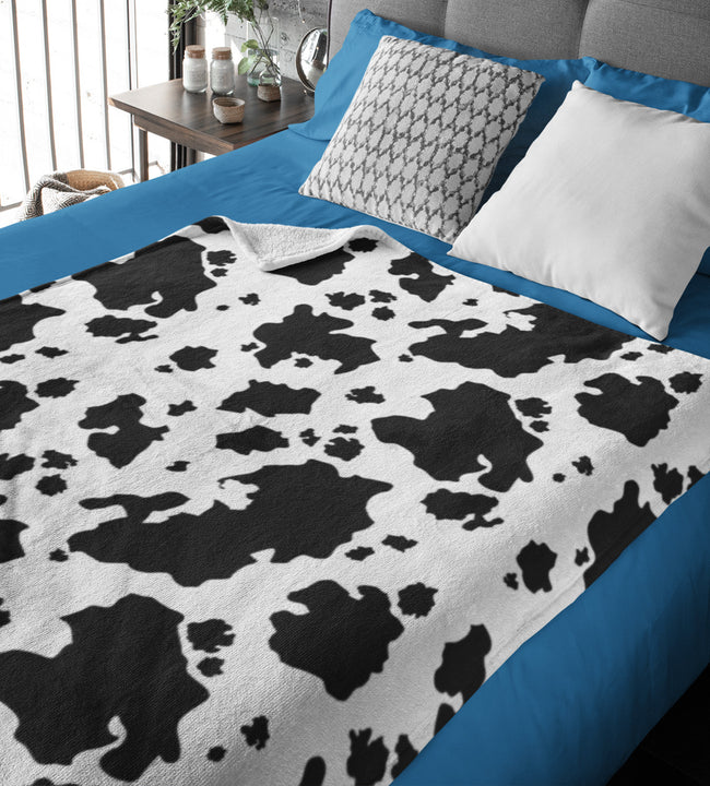 Cowhide Velvet Blanket