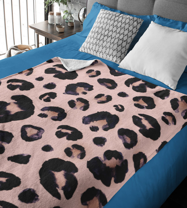 Leopard Velvet Blanket