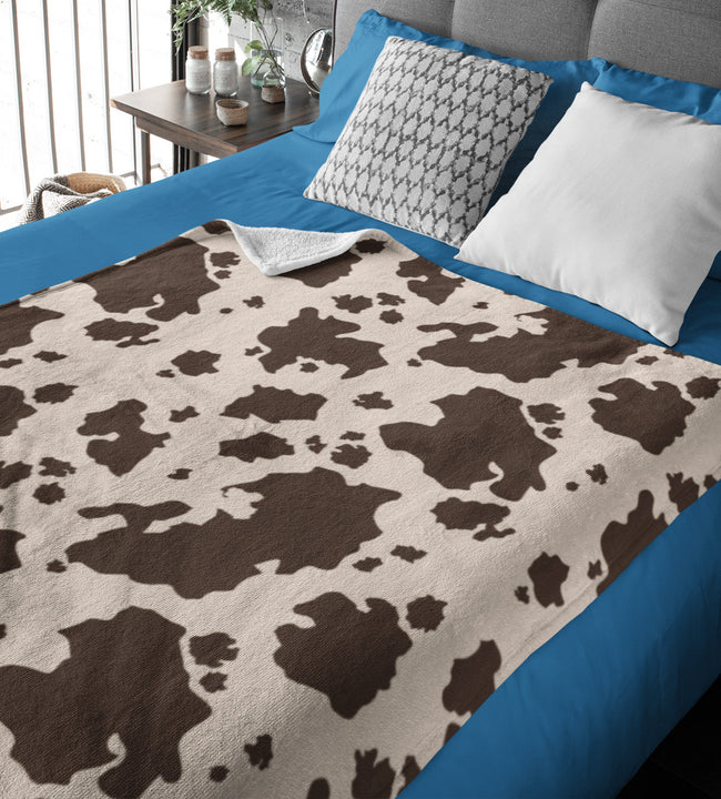 Cowhide Velvet Blanket