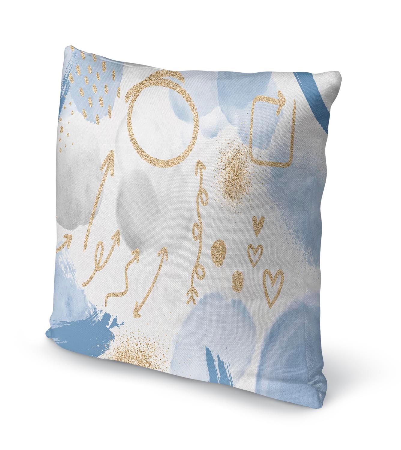 Blue Clouds Pillow