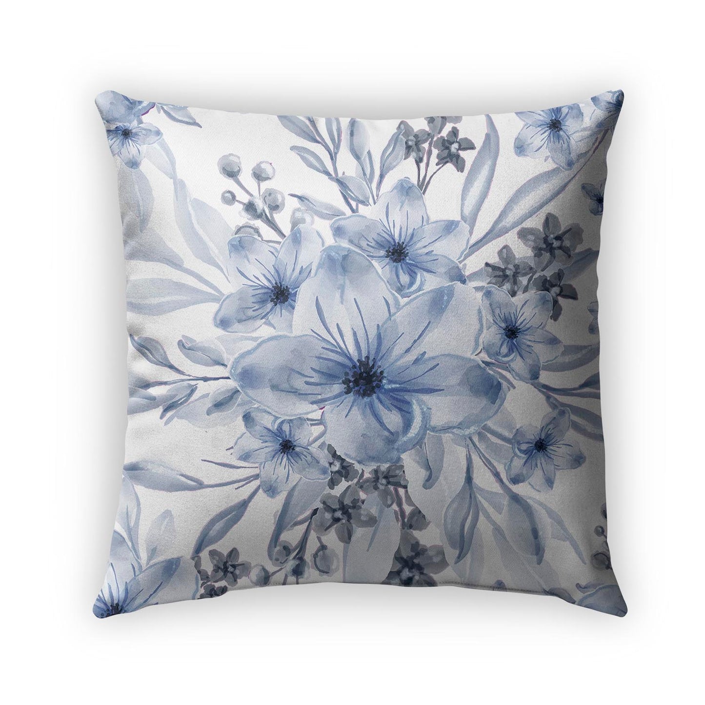 Blue Garden Pillow