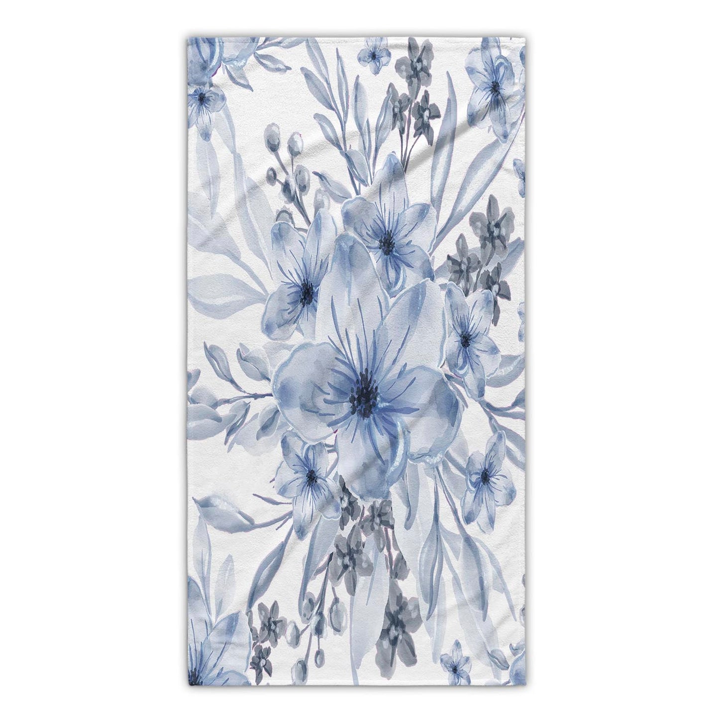 Blue Garden Towel