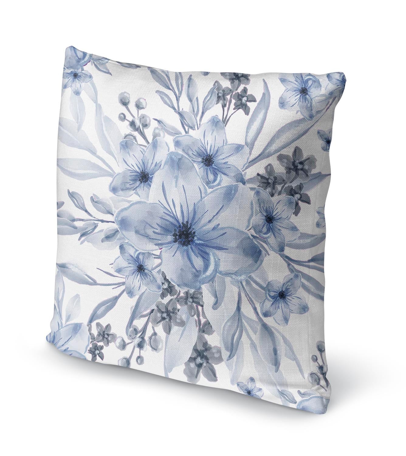 Blue Garden Pillow