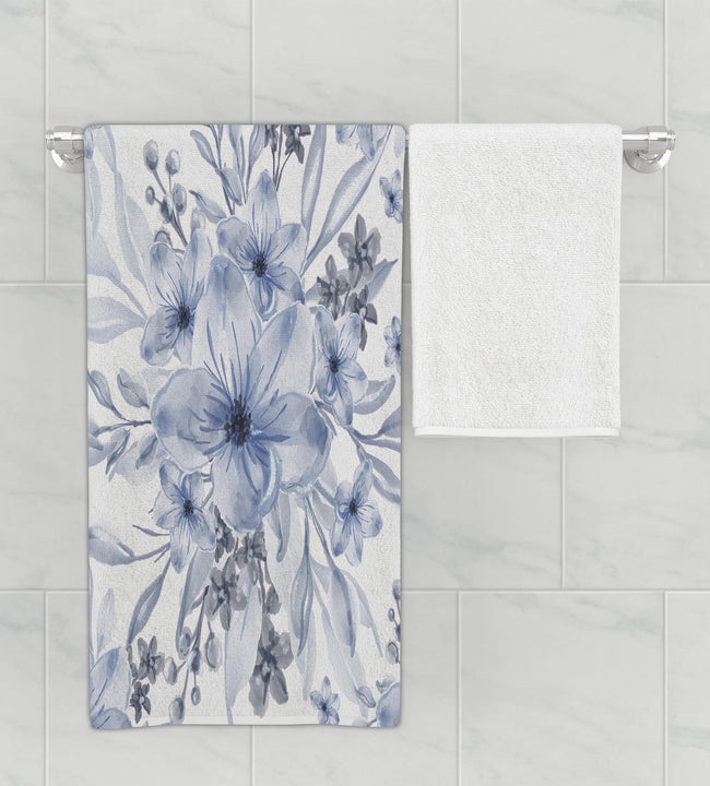 Blue Garden Towel