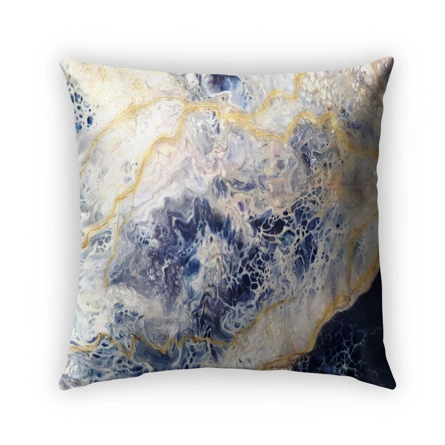 Blue Marble Pillow