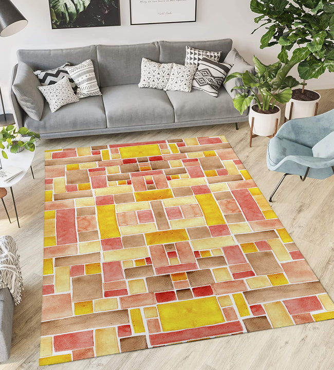 Bright City Low Pile Area Rug