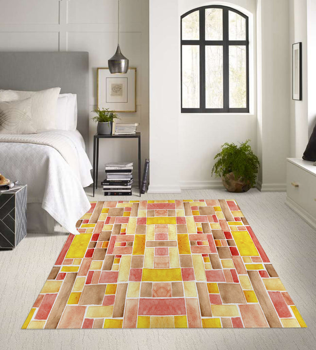 Bright City Low Pile Area Rug