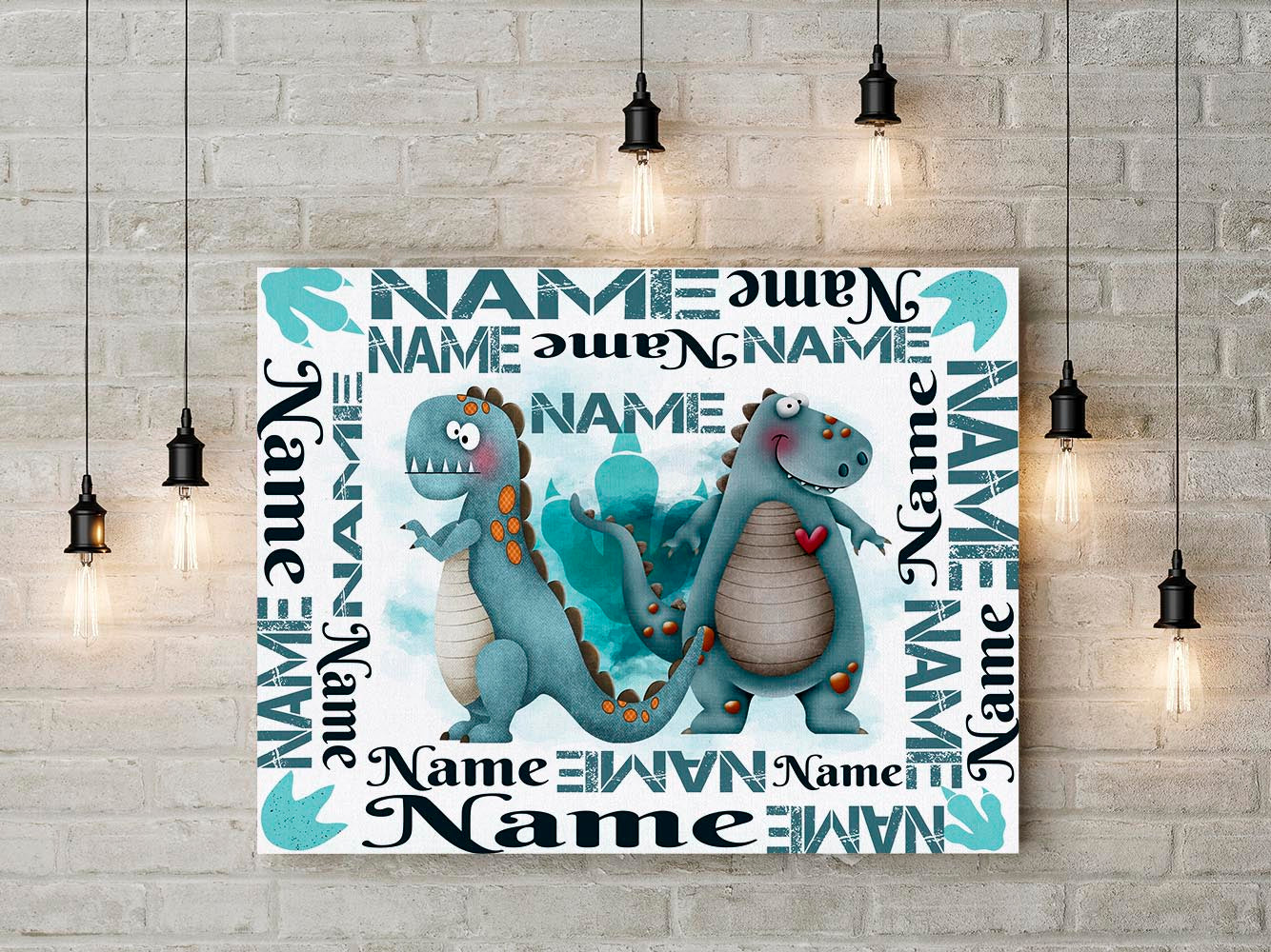 Dinosaur Canvas