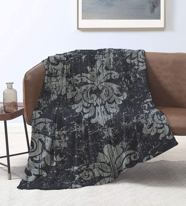 Damask Velvet Blanket