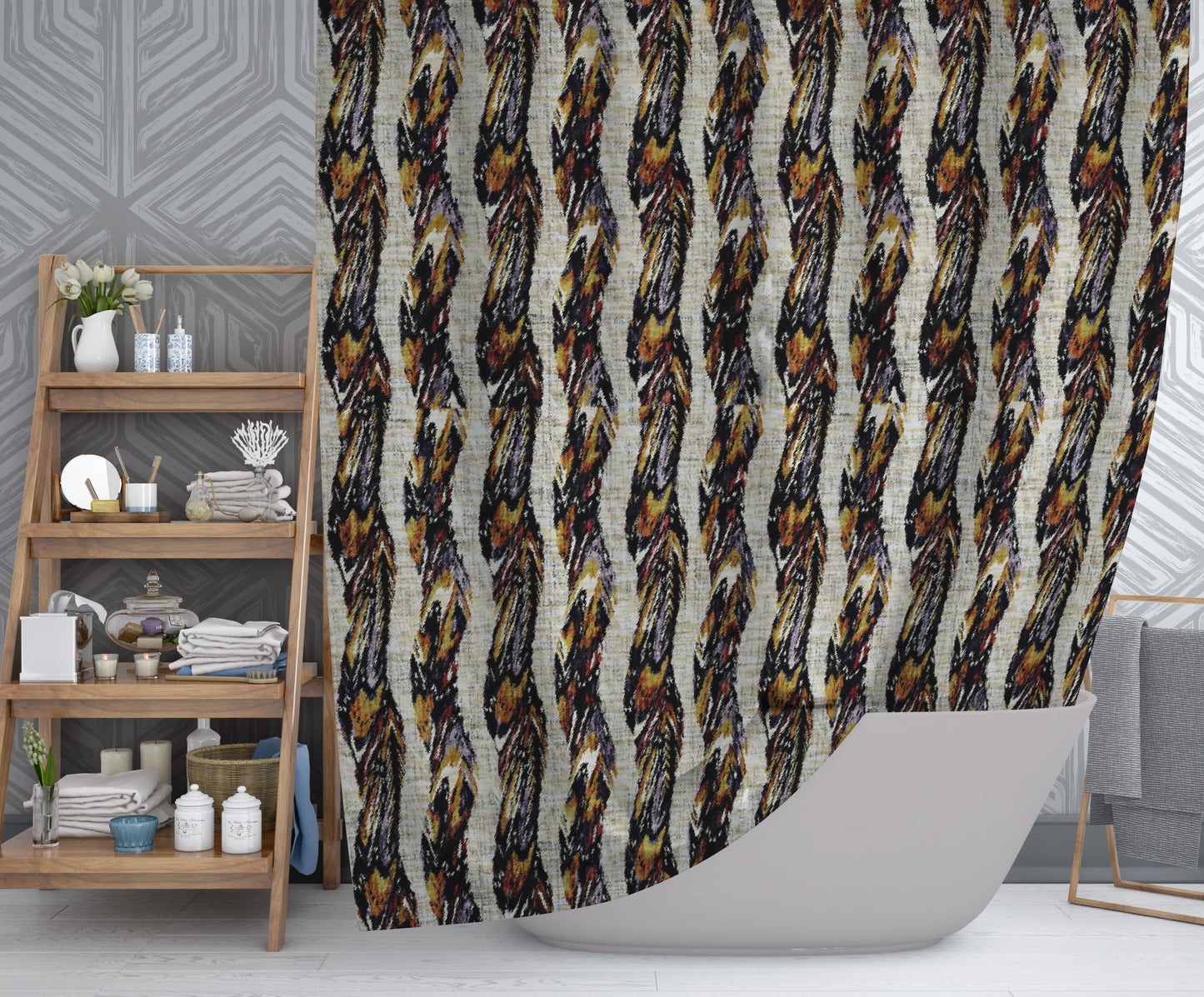 Darg Shower Curtain