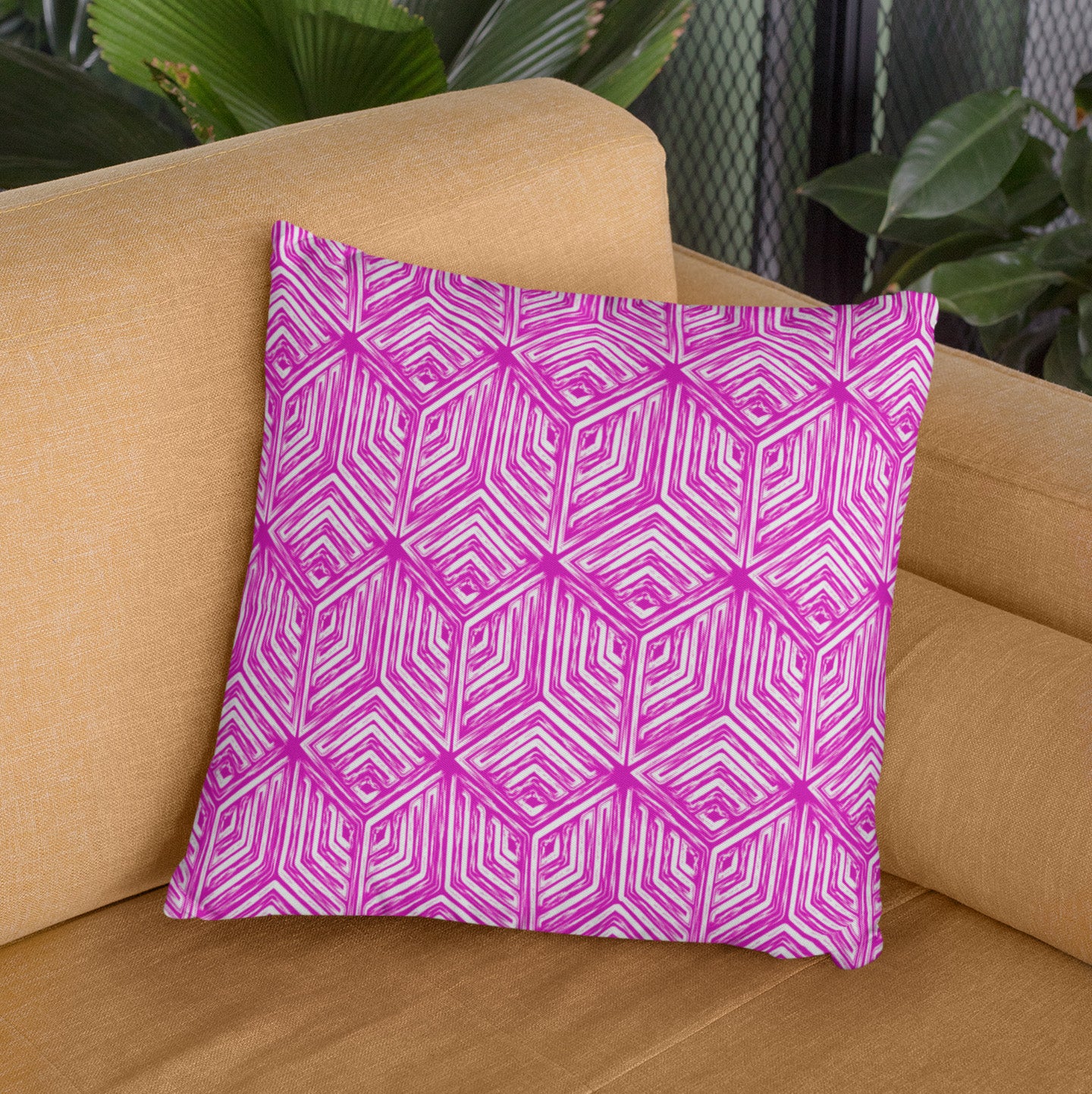 Diamante Pink Pillow