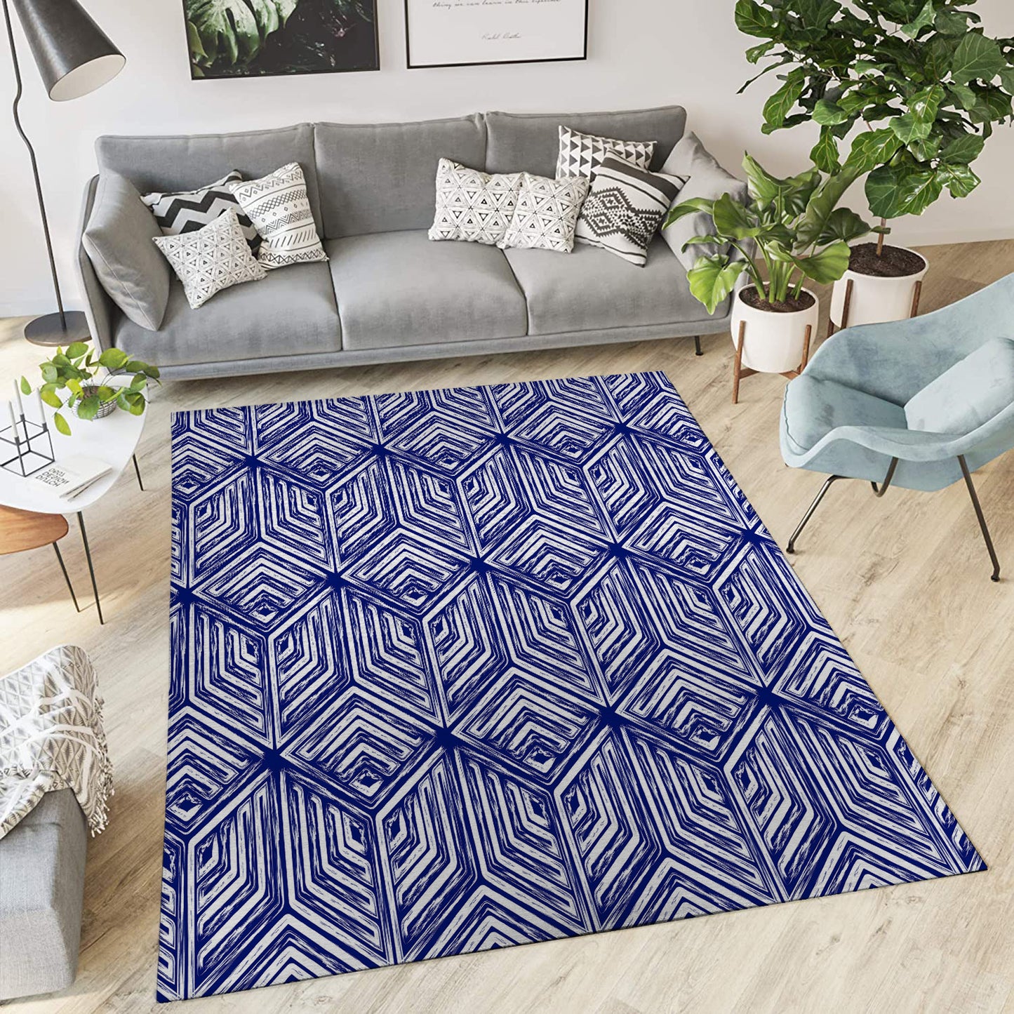 Diamante Royal Low Pile Area Rug