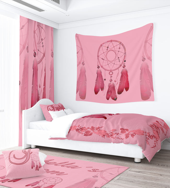 Dream Catcher Pink Baby Set