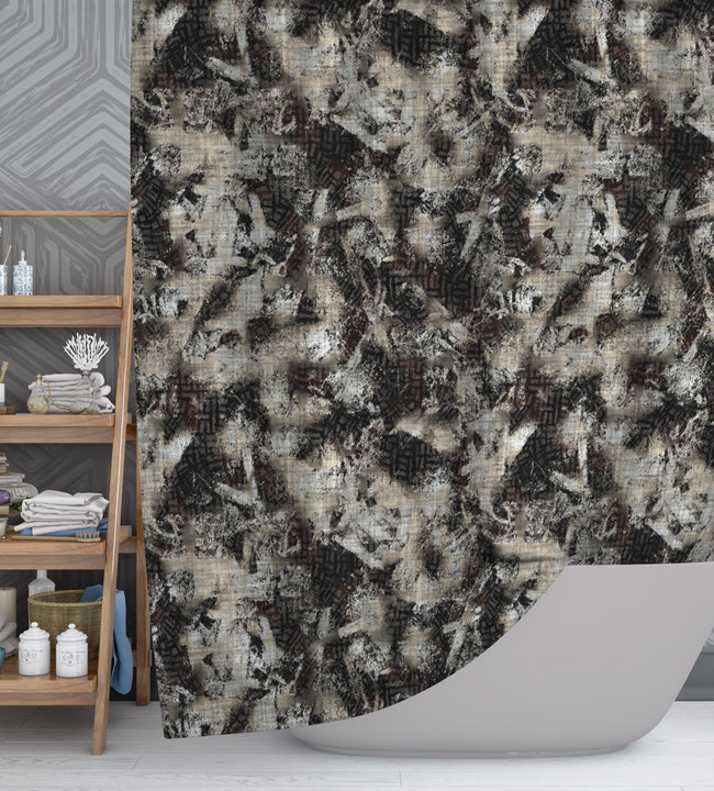 Fuzz Shower Curtain