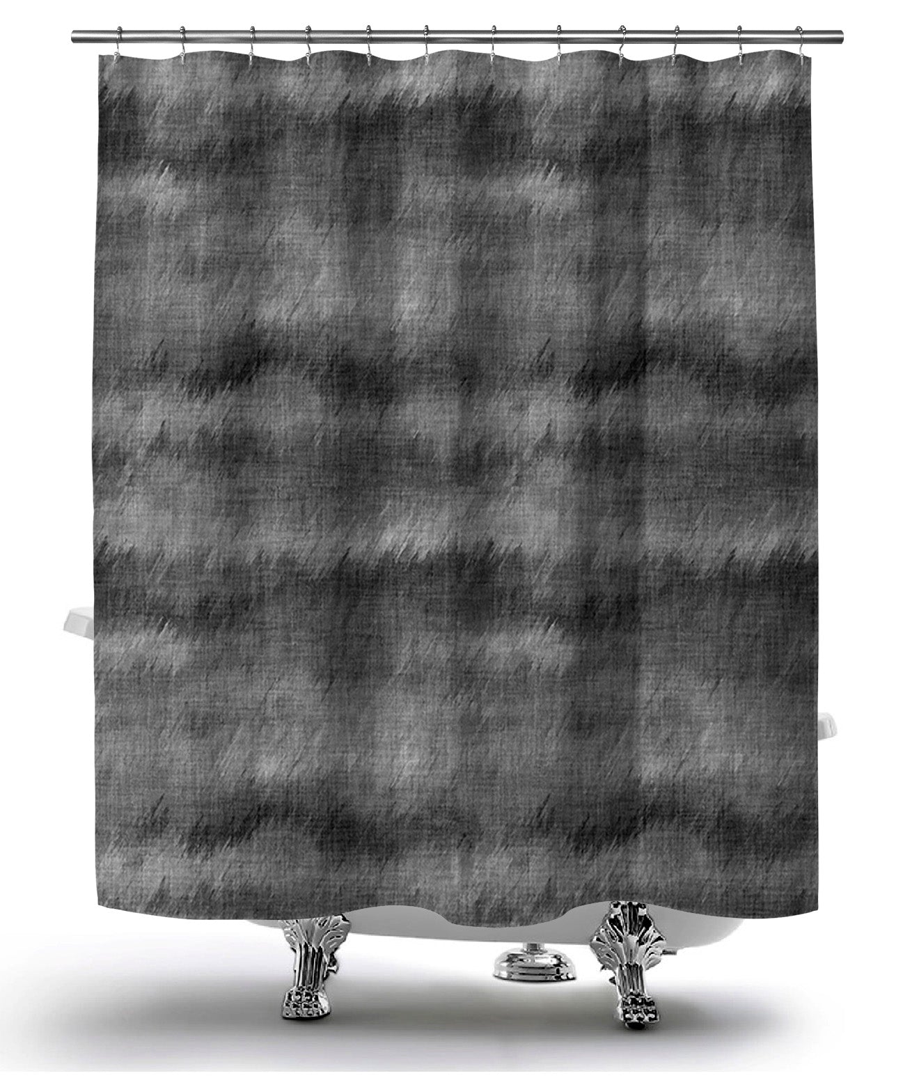 Fuzzy Shower Curtain