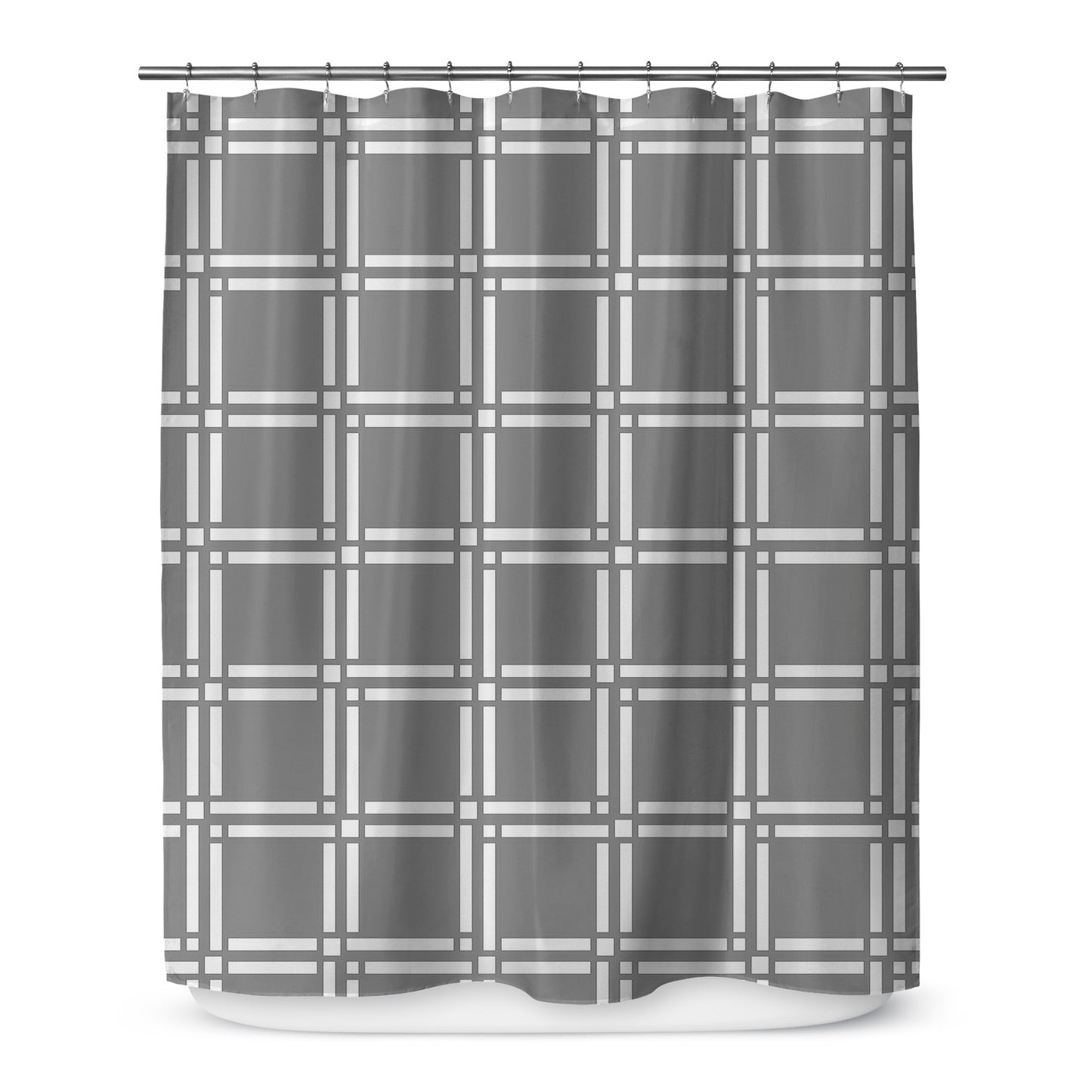 Gate Gray Shower Curtain