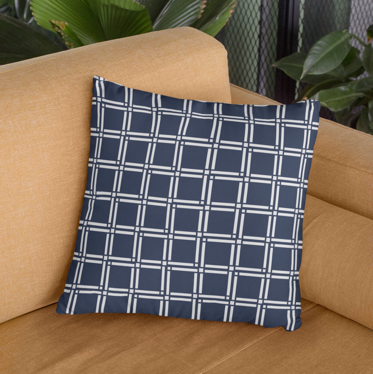 Gate Navy Pillow