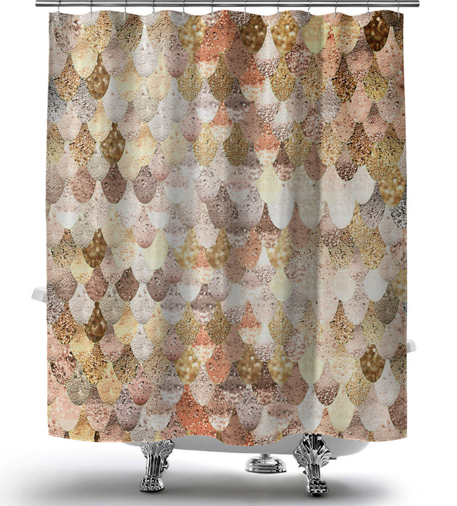 Glitter Shower Curtain