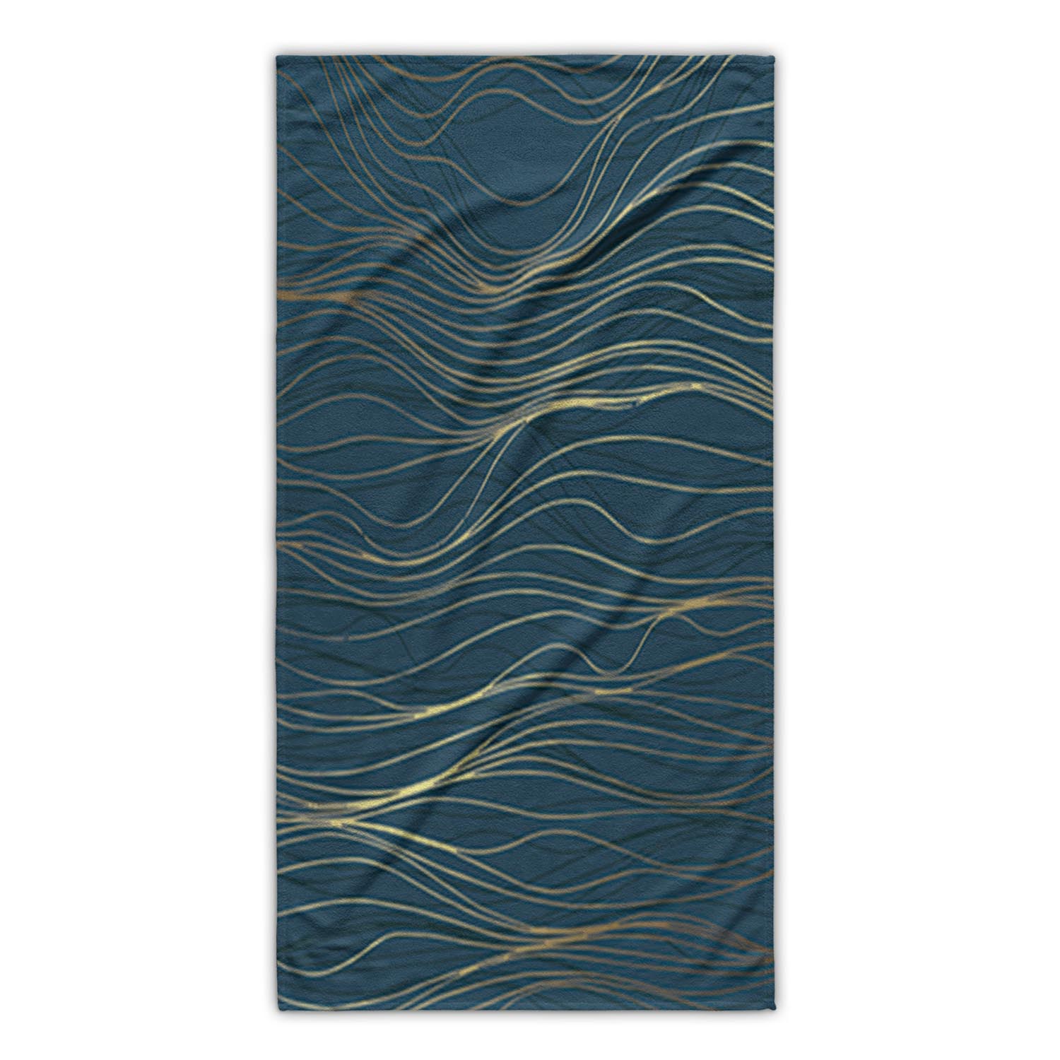 Golden Waves Towel
