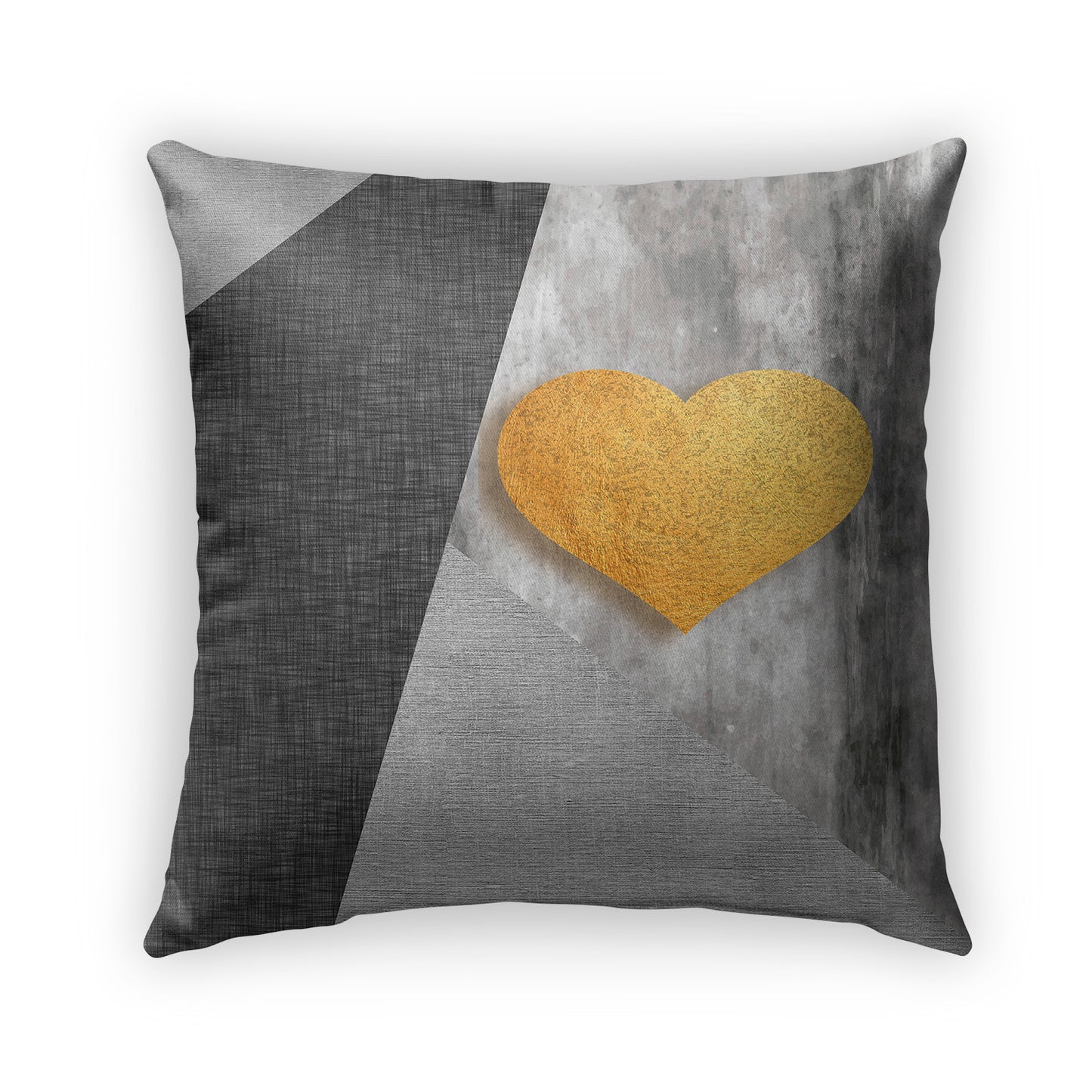 Gray Scale Love Pillow