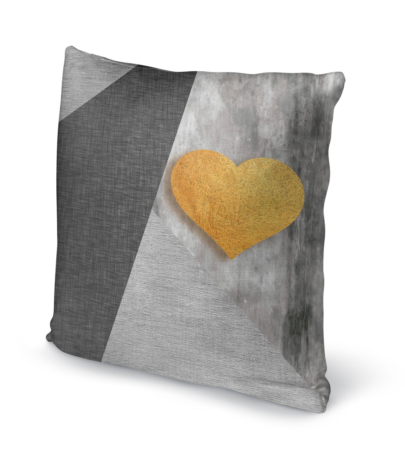 Gray Scale Love Pillow