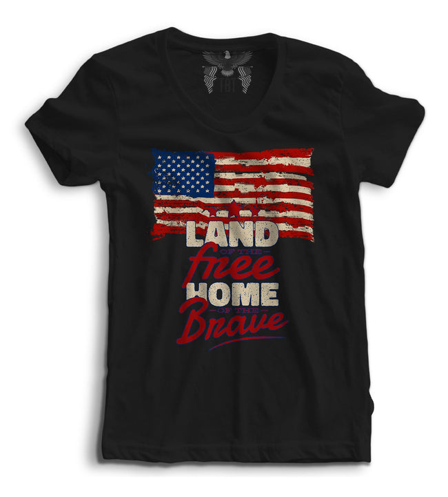 Home of the Brave Women's Tee