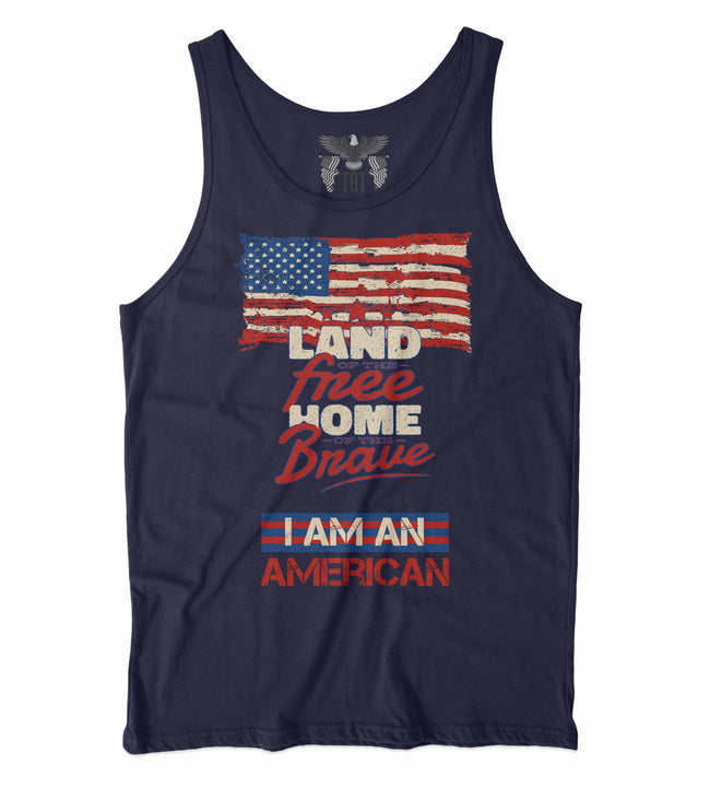 Home of the Brave Unisex Tank