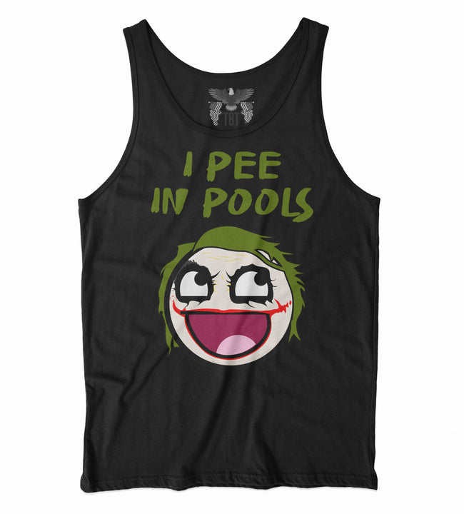 I Pee in Pools Unisex Tank