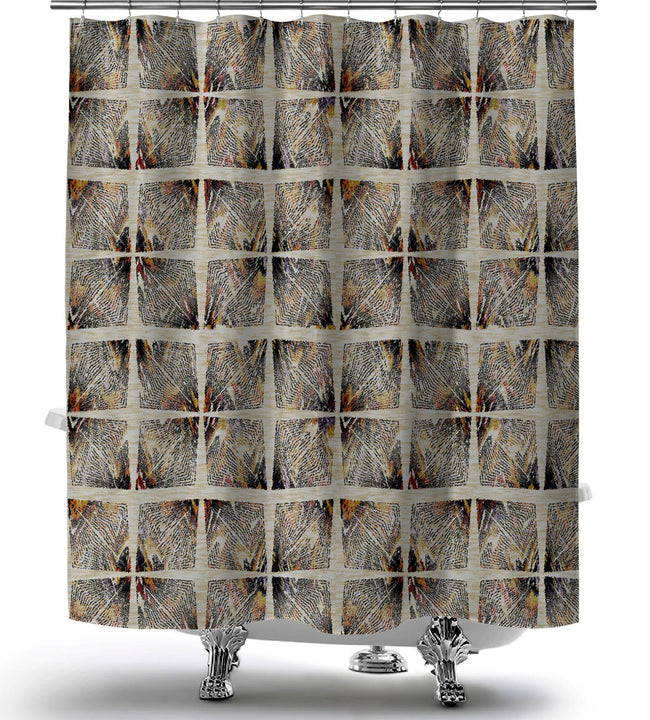 Iron Shower Curtain