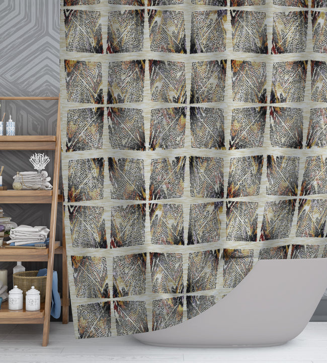 Iron Shower Curtain